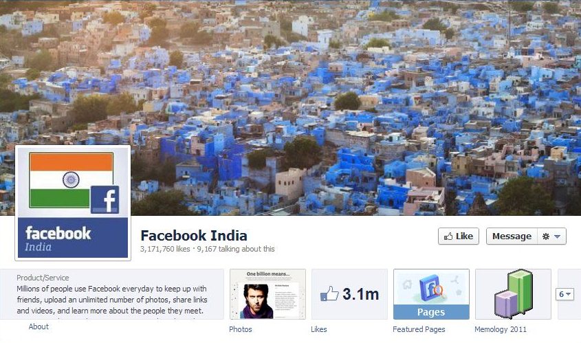 Facebook India Page